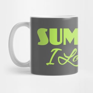 Summer I Love You Mug